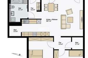 antaris Immobilien GmbH ** Schöne 3-Zimmer-Wohnung mit Balkon ** – Die vollständige Adresse der Immobilie erhältst du vom Anbieter., 99084 Altstadt, Erfurt – Vorschaubild 10