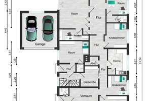 Repräsentative Immobilie:vermietete Praxis und großzügige Wohnung auf 2 Etagen.Sauna,Pool,Balkone – Die vollständige Adresse der Immobilie erhältst du vom Anbieter., 38350 Helmstedt – Vorschaubild 43