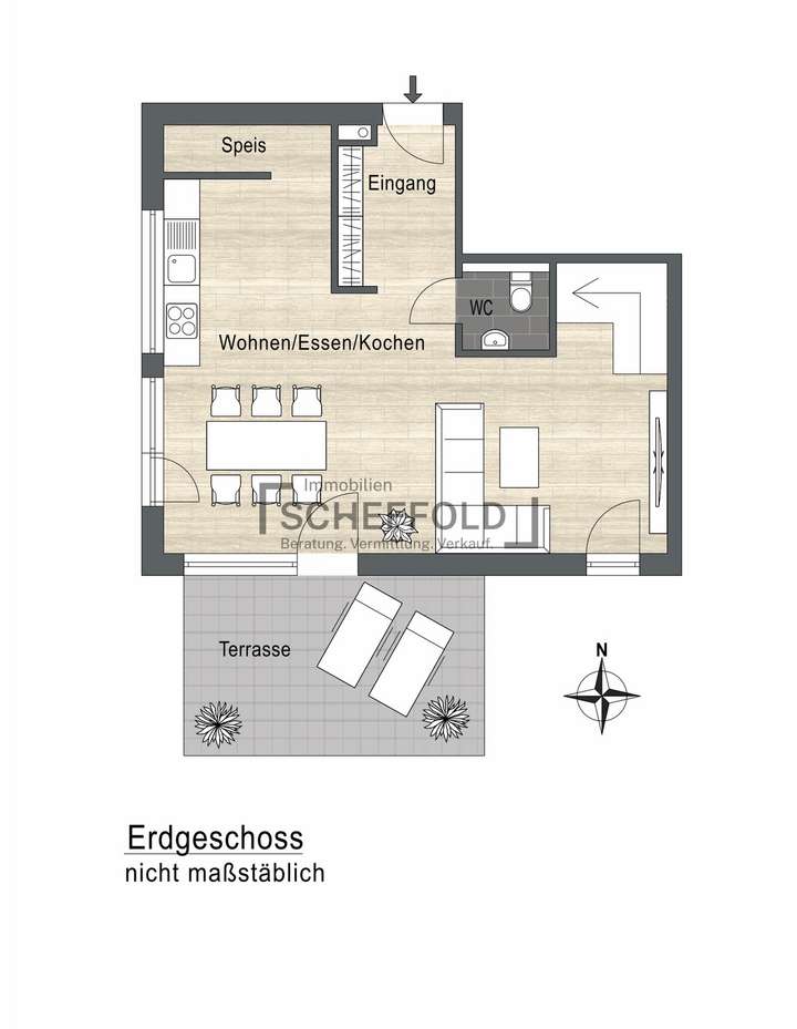 Grundriss Erdgeschoss