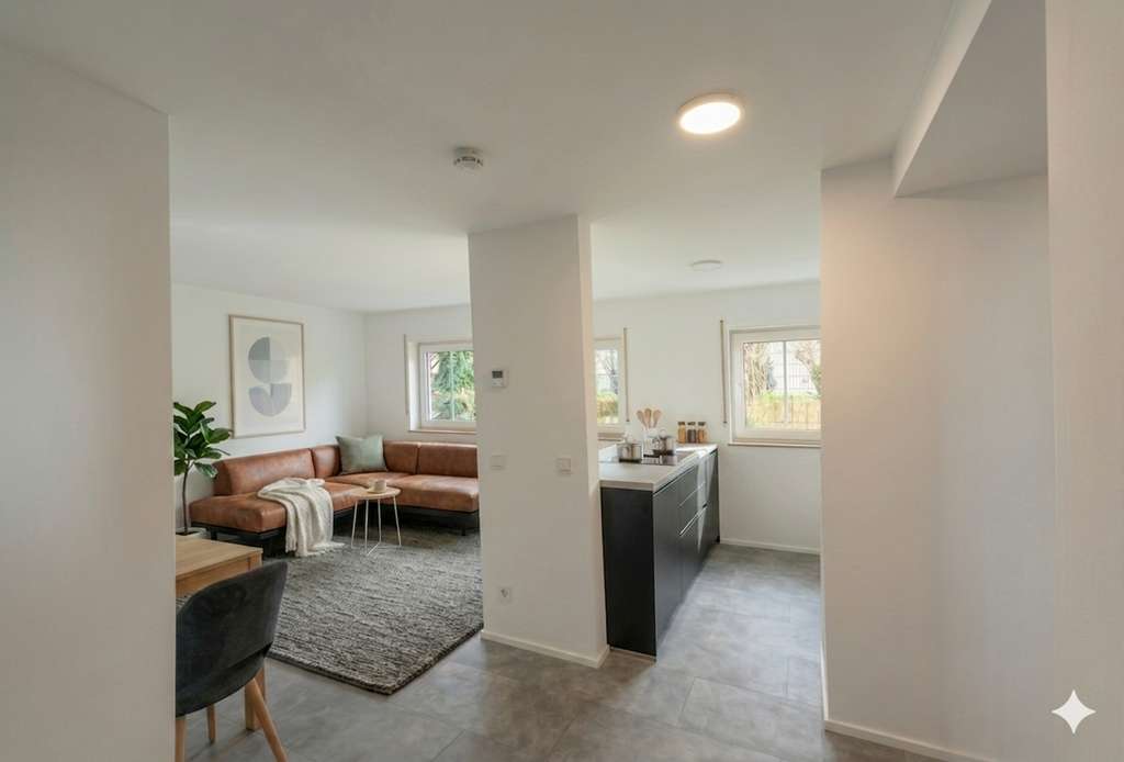 Immobilie in Liederbach - Modernisierte 2-Zimmer-Wohnung mit Tiefgarage in Liederbach am Taunus - Bild 2