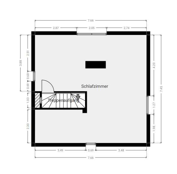 Grundriss Dachgeschoss