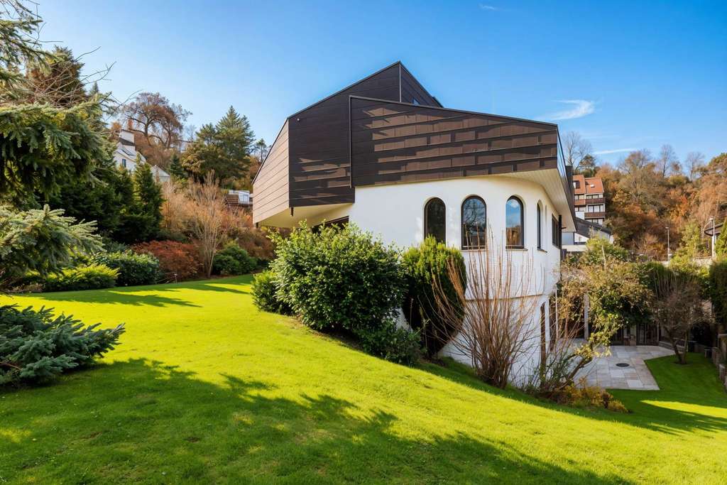 Immobilie in Gerlingen - Ein Zuhause mit Charakter – Architektenhaus mit Einliegerwohnung im Grünen - Bild 0