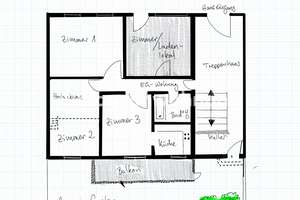 Tauschwohnung: 3 Zimmer zuzüglich Ladenlokal Stadtbezirk 3 – Die vollständige Adresse der Immobilie erhältst du vom Anbieter., 40223 Bilk, Düsseldorf – Vorschaubild 2