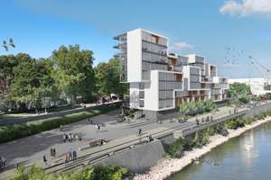 WE A1.1 -Terrassen-Wohnung mit ca. 26qm zum Rheinausgerichtet! – Am Zollhof 20, 47829 Uerdingen, Krefeld – Vorschaubild 2