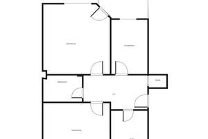 Schicke 2-Zimmer-Wohnung mit Balkon – Selsinger Str. 12, 28237 Gröpelingen (Ortsteil), Bremen – Vorschaubild 3