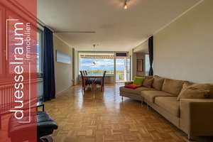 Golzheim: Über den Dächern Düsseldorfs - Lichtdurchflutete 3-Zimmer-Wohnung mit umlaufendem Balkon