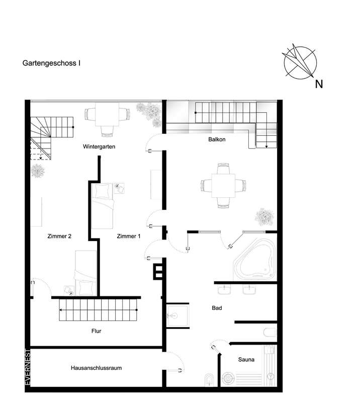 Gartengeschoss I