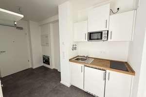 Voll möbliertes 1-Zimmer Appartement in attraktivem Neubau in guter Lage von Augsburg – Die vollständige Adresse der Immobilie erhältst du vom Anbieter., 86156 Kriegshaber, Augsburg – Vorschaubild 5