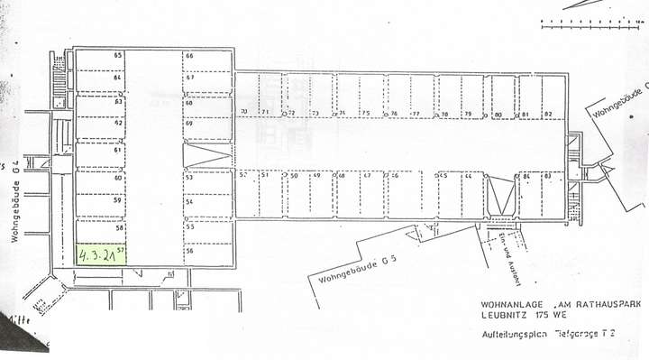 Grundriss TG-Plan