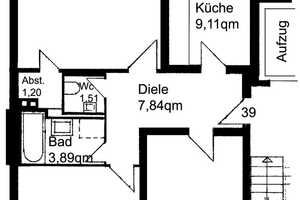 Frisch renovierte 3-Zimmer Wohnung mit Balkon, nahe FH und Köln Arcaden – Feldbergstr. 14, 51105 Köln – Vorschaubild 10