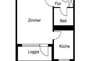 Nur für Generation 55+, die perfekte Singlewohnung in schöner Lage von Langenhorn – Diekmoorweg 8, 22419 Hamburg – Vorschaubild 2