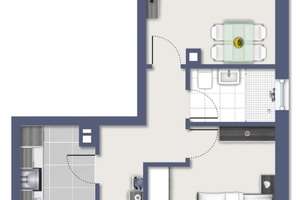 Charmante 2-Zimmer-Wohnung mit moderner Ausstattung und durchdachtem Grundriss – Die vollständige Adresse der Immobilie erhältst du vom Anbieter., 70184 Dobel, Stuttgart – Vorschaubild 8
