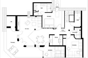 Einzigartige Penthouse-Wohnung  mit 'Ausguck' über Warnemünde -  Dachterrasse, Aufzug, Garage – Die vollständige Adresse der Immobilie erhältst du vom Anbieter., 18119 Seebad Warnemünde, Rostock – Vorschaubild 10