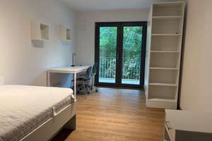 Modernes studentisches Wohnen: Hochwertige 2er-WG-Wohnung mit großer Loggia und Blick ins Grüne – 60528 Niederrad, Frankfurt am Main – Vorschaubild 2