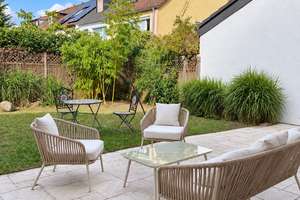 Außergewöhnliche 2-Zimmer-Gartenwohnung mit separater Einliegerwohnung