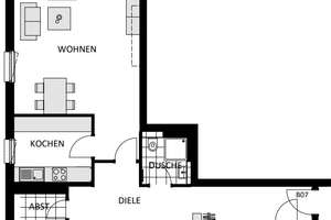 Moderne 4-Zimmer-Dachgeschoss-Wohnung mit Einbauküche und Aufzug – 51377 Steinbüchel, Leverkusen – Vorschaubild 13