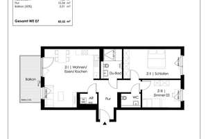 Wohnen & entspannen: Die  3-Zimmer-Wohnung mit Flair – Leyendeckerstraße 17, 50825 Ehrenfeld (Ortsteil), Köln – Vorschaubild 7