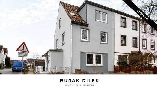 Bild von Reserviert! KÄUFERPROVISIONSFREI: Modernisiertes Reihenendhaus mit Garten steht zum Verkauf!