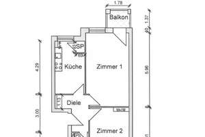 Prenzlauer Berg | 2-Zimmer-Wohnung mit Loggia und großem begrünten Innenhof – Stahlheimer Str 6a, 10439 Prenzlauer Berg, Berlin – Vorschaubild 14