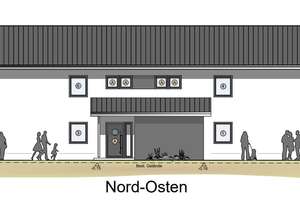 Neubau - sonnenverwöhnte, moderne KfW 55 Gartenwohnung mit Terrasse direkt in Cham zu verkaufen – Die vollständige Adresse der Immobilie erhältst du vom Anbieter., 93413 Cham – Vorschaubild 9