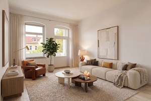 Moderne Gründerzeit-Wohnung im östlichen Ringgebiet