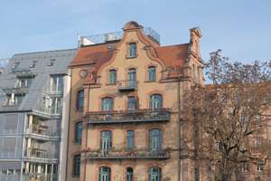 Für Individualisten: Galeriewohnung mit Balkon, Patio 
+ 360°-Dachterrasse direkt an der Pegnitz – Großweidenmühlstraße 1, 90419 St. Johannis, Nürnberg – Vorschaubild 6