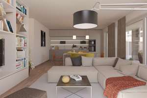 ** Moderne 3-Zimmer-Wohnung mit großem Südbalkon im KfW-40-Neubau ** – Kohlenstraße 23, 4107 Zentrum-Südost, Leipzig – Vorschaubild 1