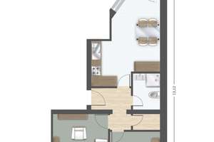 Attraktive Wohnung mit Altbaucharme und Dachterrasse in Derendorf – Die vollständige Adresse der Immobilie erhältst du vom Anbieter., 40476 Derendorf, Düsseldorf – Vorschaubild 11