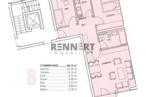 Tolle 3-Raum-Wohnung in Lindenau! – 4177 Altlindenau, Leipzig – Vorschaubild 19