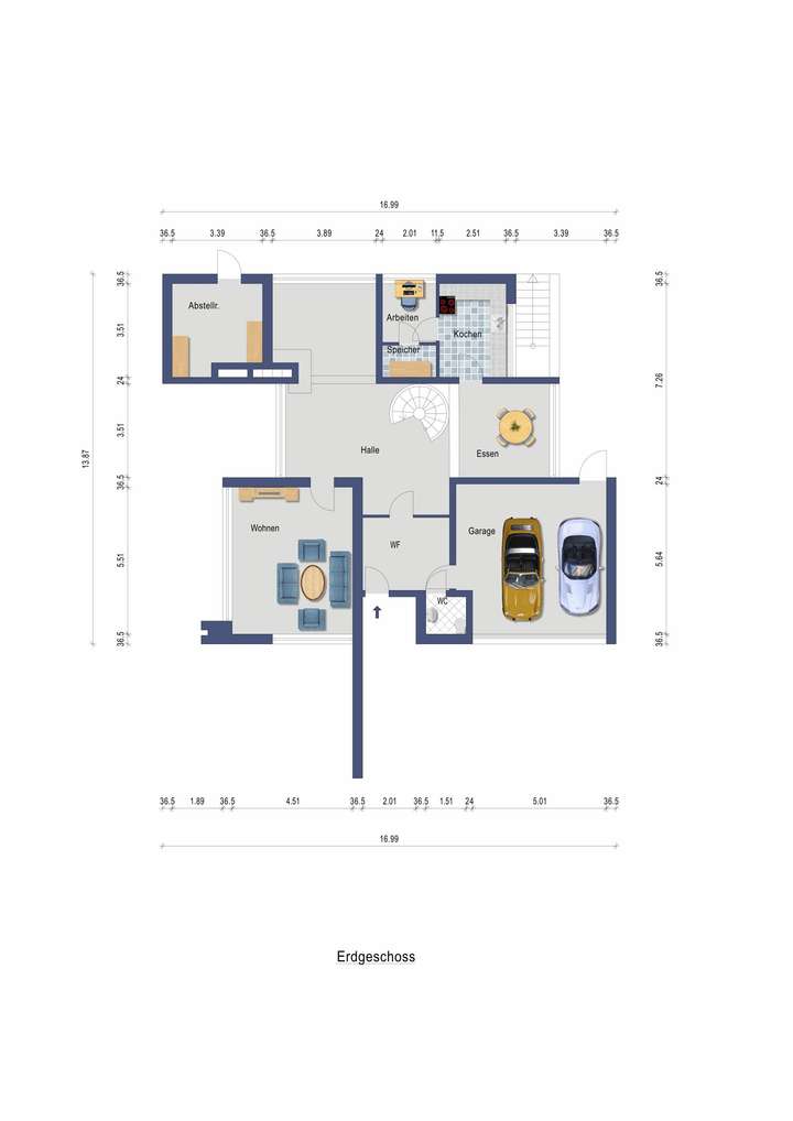 Grundriss Erdgeschoss