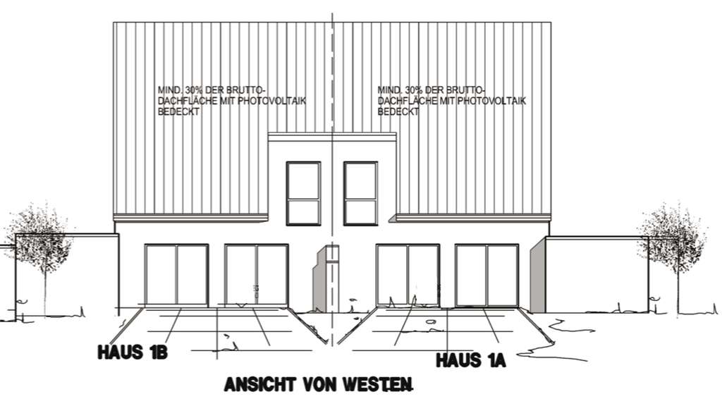 Immobilie in Verl - Neubau-Doppelhaushälfte mit Carport in grüner Lage von Verl! - Bild 3