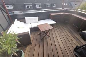 Gelegenheit: Sehr schöne Maisonette-Wohnung mit großer Sonnenterrasse am Isenbergplatz!