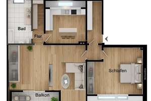 DG-Traum mit Balkon & XXL-Wohnzimmer in Duisburg-Röttgersbach – Kaiser-Friedrich-Straße 223, 47167 Röttgersbach, Duisburg – Vorschaubild 17