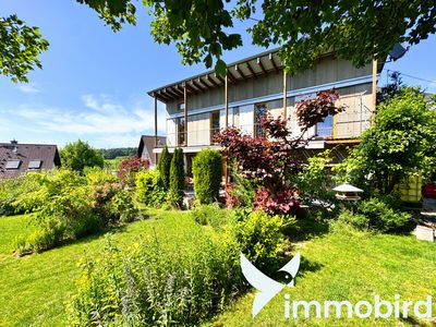 **Niedrigenergie-Einfamilienhaus** mit traumhaftem Süd-Garten und Blick über die Nachbarschaft