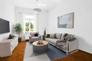 Freie und hochwertige 2 Zimmer Altbauwohnung mit Balkon in Gohlis Süd – Kasseler Straße 26, 4155 Leipzig – Vorschaubild 1