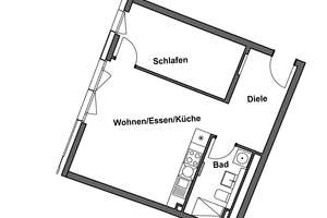 Brand-New 2-Room Apartment with Fitted Kitchen | Near Stadtpark, Nuremberg – 90489 Wöhrd, Nürnberg – Vorschaubild 8