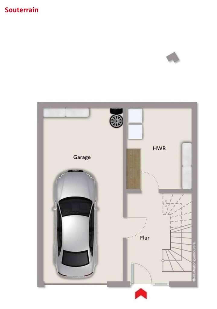 Immobilie in Busdorf - Renoviertes Reihenendhaus mit 3 Zimmern in Busdorf - Bild 3