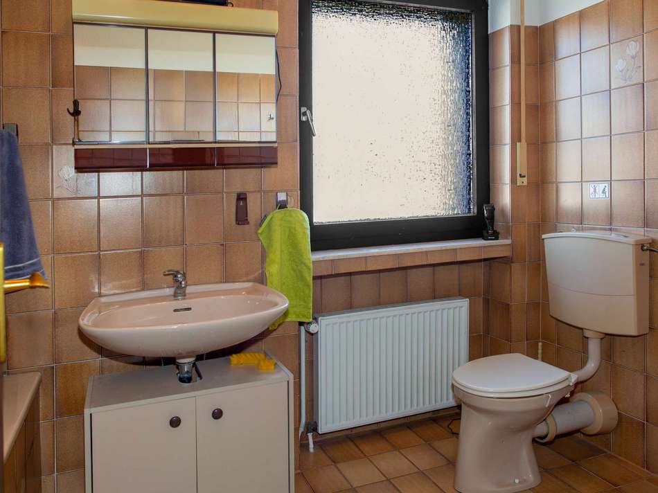 Badezimmer im 1. Obergeschoss