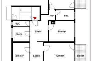 Solide 4 1/2 Zimmer in TOP gesuchter Lage ! – Die vollständige Adresse der Immobilie erhältst du vom Anbieter., 70374 Muckensturm, Stuttgart – Vorschaubild 12