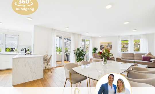 Neuwertige 4-Zimmer-Wohnung mit stilvollem Wohnambiente - im Neubaugebiet "Alter Weinberg"