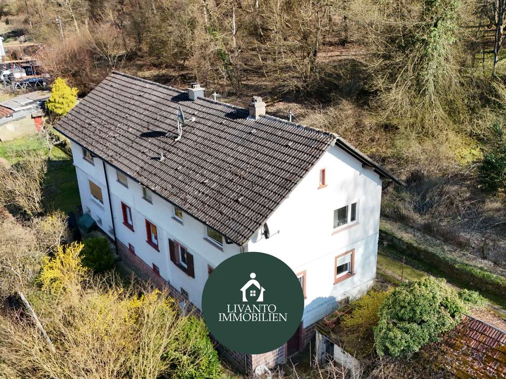 Immobilie in Frankenstein - SANIERUNGSOBJEKT MIT POTENZIAL - DHH inkl. umfangreichem Grundstückspaket - Bild 0