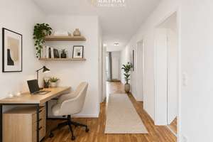 Stadtnah wohnen mit Komfort: 2-Zimmer-Erdgeschosswohnung mit Südterrasse & Tiefgarage