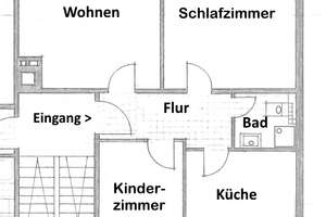 Modernisierte 3-Zi.-Dachgeschoss-Wohnung in guter Lage von S-Hofen – Die vollständige Adresse der Immobilie erhältst du vom Anbieter., 70378 Hofen, Stuttgart – Vorschaubild 22