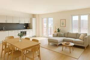 2 MONATE MIETFREI* Neubau Hannover Kronsrode: EBK, Terrasse/Garten, Fußbodnhzng, Jalousien, Lift, TG – Hinterm Heidbleek 4, 30539 Bemerode, Hannover – Vorschaubild 3