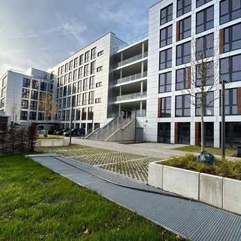 Ihr neues Büro an der Jahrhunderthalle in Bochum | Dachterrasse | Stellplätze am Haus