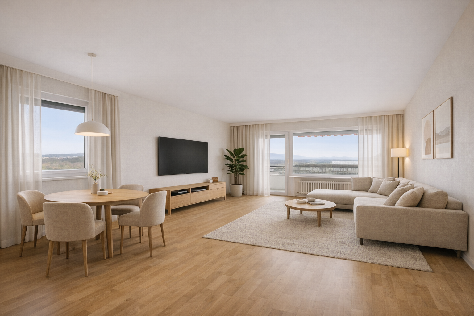 Großzügige 4-Zimmer-Wohnung in Darmstadt-Griesheim, Darmstadt Dieburg Kreis – Bild 1