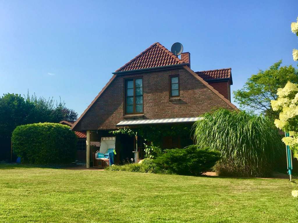 Immobilie in Oeversee - Wohnen mit Weitblick: Wunderschönes Einfamilienhaus in Oeversee - Bild 1