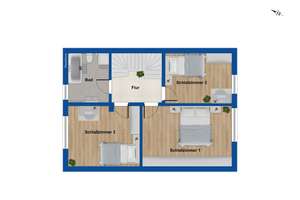 Gepflegtes Reihenmittelhaus mit Blick ins Grüne in begehrter Wohnlage von Wuppertal-Vohwinkel – Die vollständige Adresse der Immobilie erhältst du vom Anbieter., 42329 Vohwinkel, Wuppertal – Vorschaubild 17