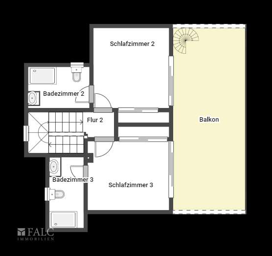 Grundriss 1. Obergeschoss
