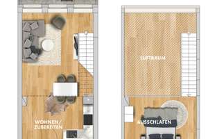 *** RICHTIG COOL * Gästehaus am Park * 04/26 * Musikviertel * Maisonette * EBK *** – Schwägerichenstraße 14, 4107 Zentrum-Süd, Leipzig – Vorschaubild 13